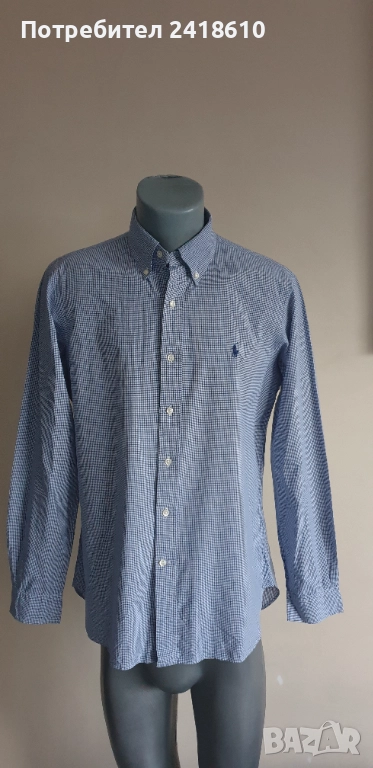 POLO Ralph Lauren Cotton Mens Size 15 /1/2 39 М НОВО !ОРИГИНАЛ! Мъжка Риза!, снимка 1