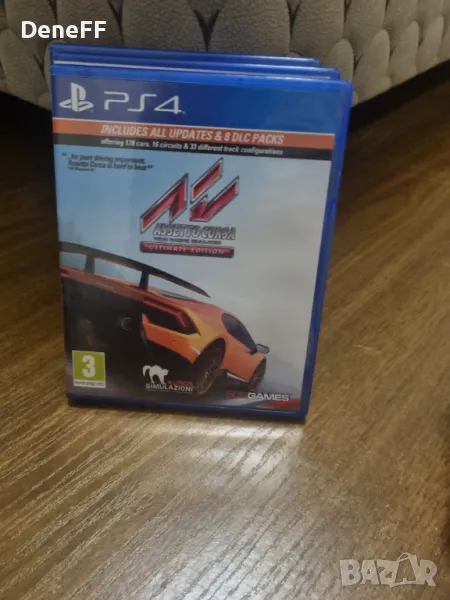 Asseto corsa ps4 ps5 playstation 4/5, снимка 1