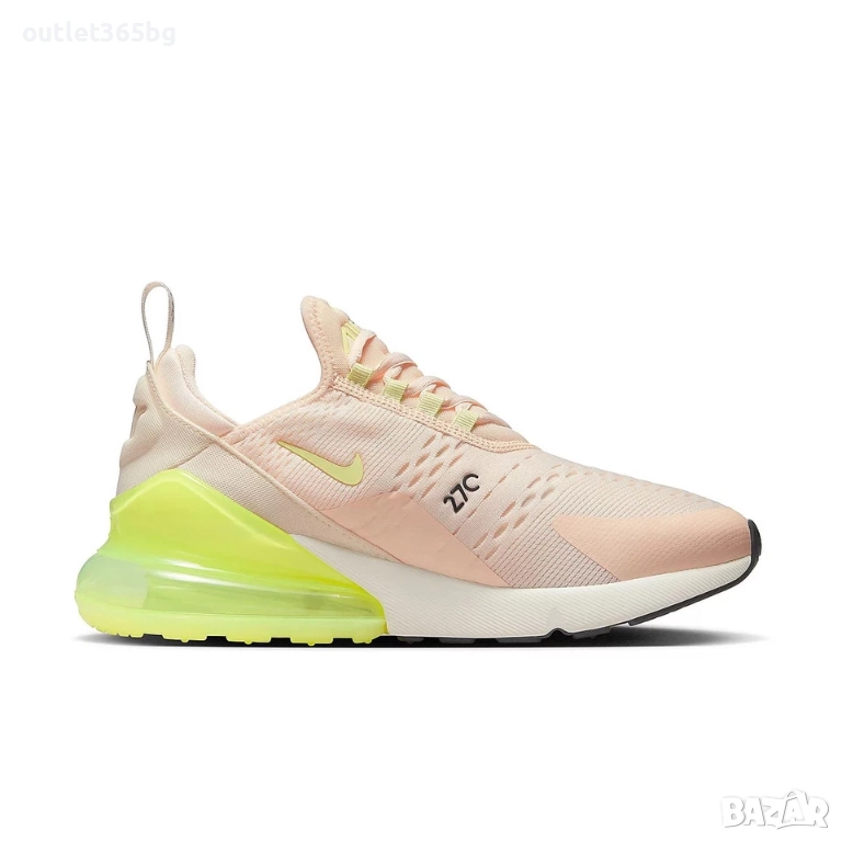 Nike - Air Max 270 Yellow White номер 37.5 дамски Оригинал Код 3307, снимка 1