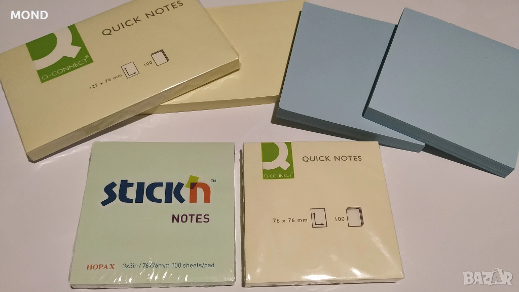 Самозалепващи листчета - комплект, снимка 1