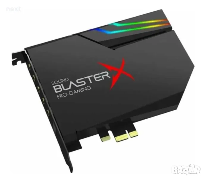 Звукова карта Creative Sound BlasterX AE-5 Plus + Гаранция, снимка 1