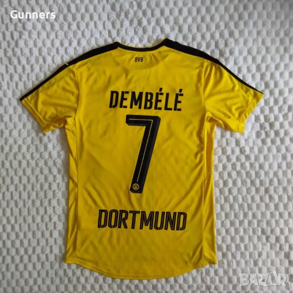 Borussia Dortmund 16/17 Home Shirt #7 Osman Dembele, снимка 1