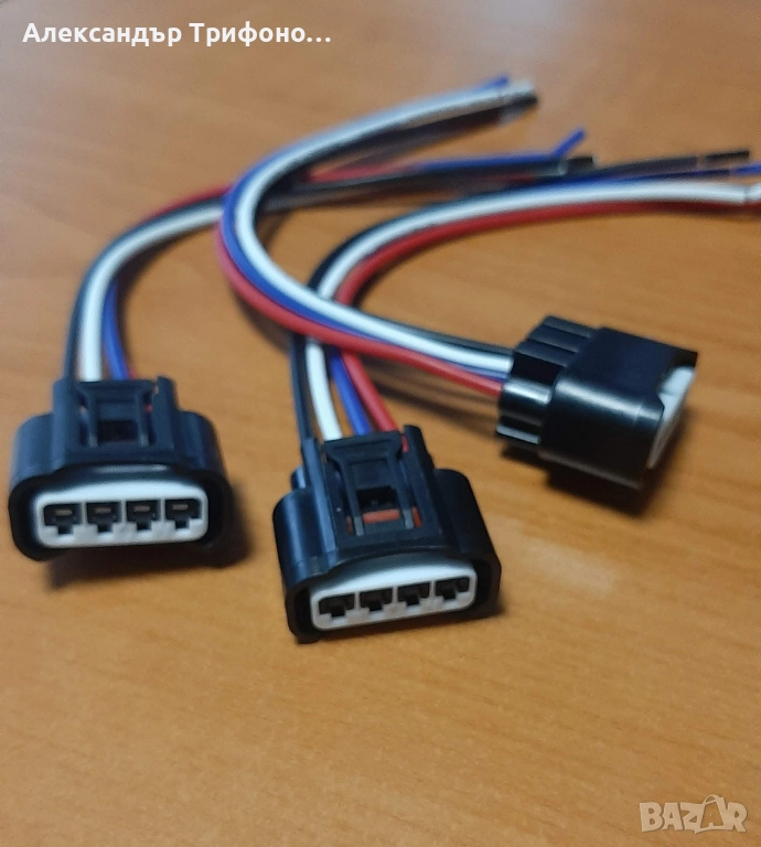 Конектор букса с окабеляване за запалителна бобина за Toyota, Lexus,Peugeot 107,108, DAIHATSU ,CITRO, снимка 1