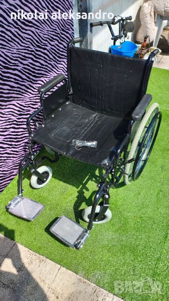 инвалидна количка чисто нова 55 см широка, снимка 1