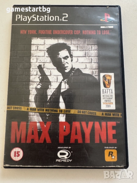 Max payne за PS2, снимка 1