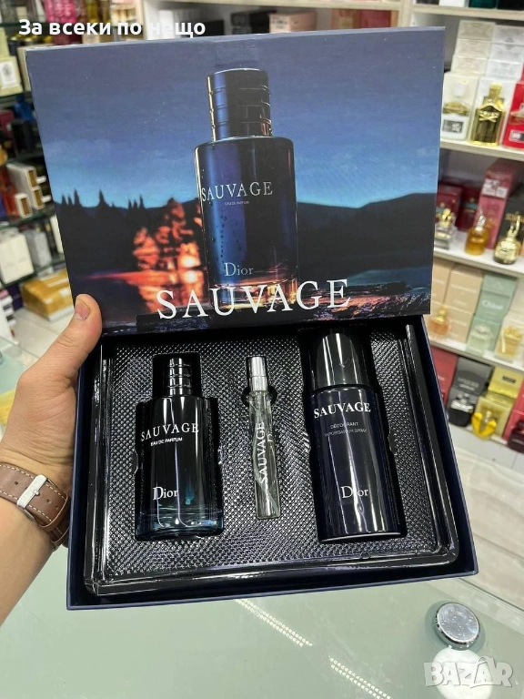 Christian Dior Sauvage Мъжки Подаръчен Комплект Код E1152, снимка 1
