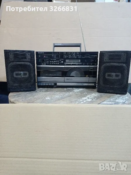SONY CFD-444S мини уредба made in Japan , снимка 1