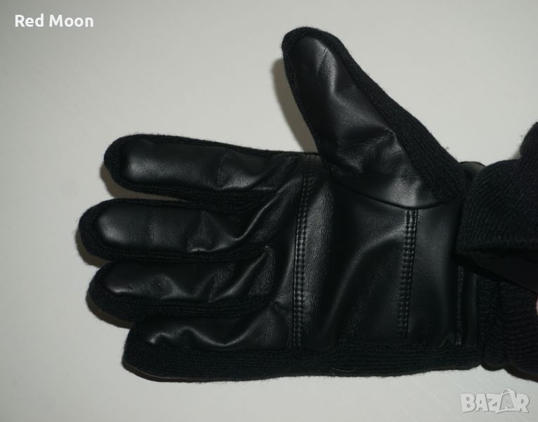Чисто Нови Мъжки Ръкавици От Изкуствена Кожа и Плат Размер XL, снимка 1
