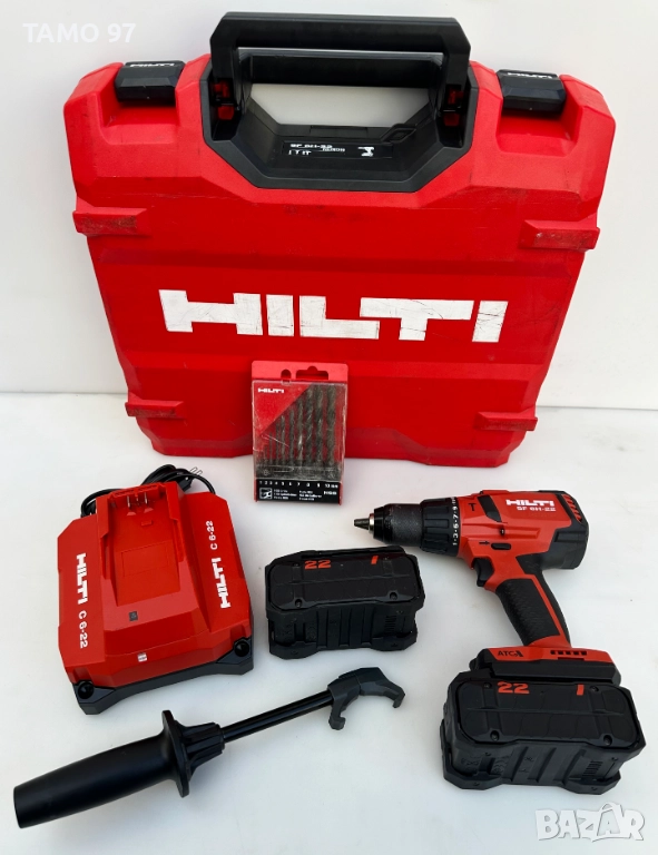 Hilti SF 6H-22 ATC Nuron - Безчетков ударен винтоверт 2x22V 5.10Ah, снимка 1