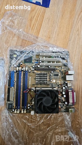 Дънна платка P4P800-VM с Процесор Intel Pentium4 2.8GHz, снимка 1