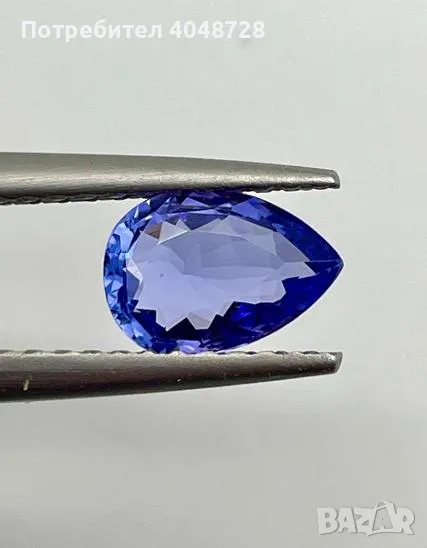 Естествен инвестиционен танзанит 1.54ct. „Синьо-виолетово“, снимка 1