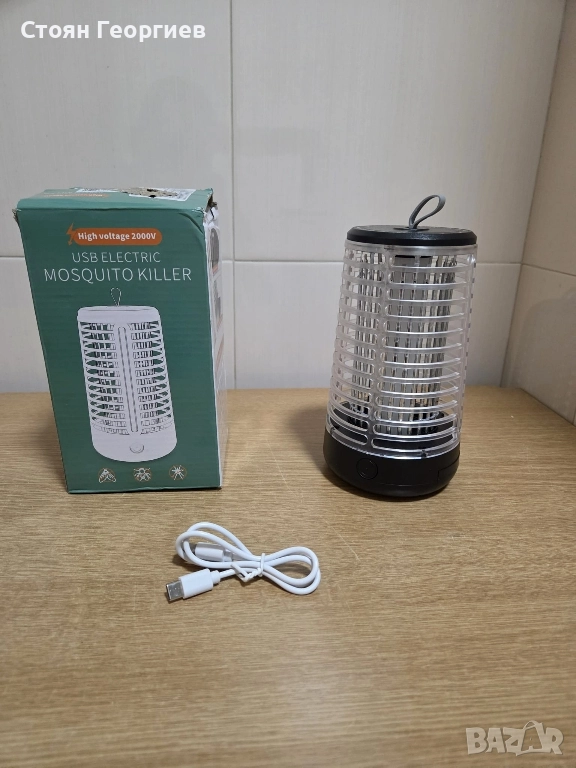 Нова USB лампа против комари за вътрешна и външна употреба, снимка 1