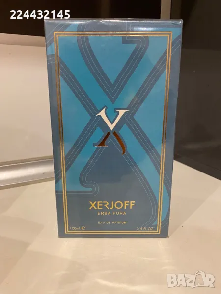 Xerjoff Erba Pura 100ml EDP Barcod , снимка 1