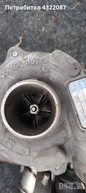 Турбо от Опел Мерива Opel Meriva CDTI 1.3 95 к. с, снимка 1