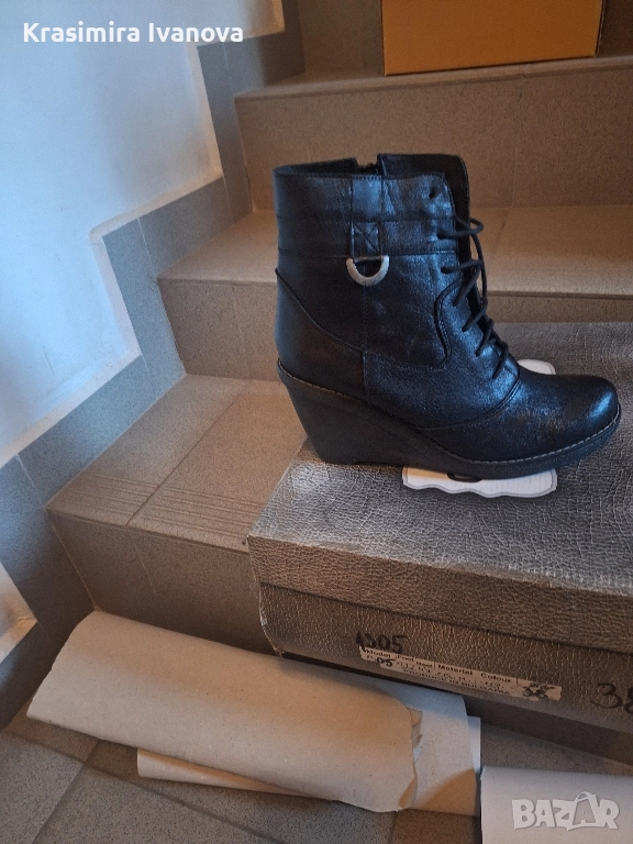 нови боти естествена кожа , снимка 1