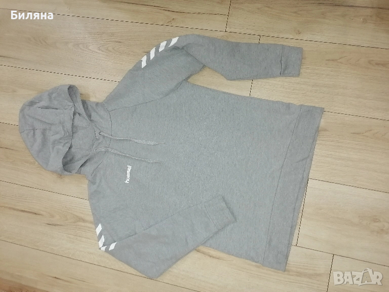 Сив суичър Hummel, снимка 1