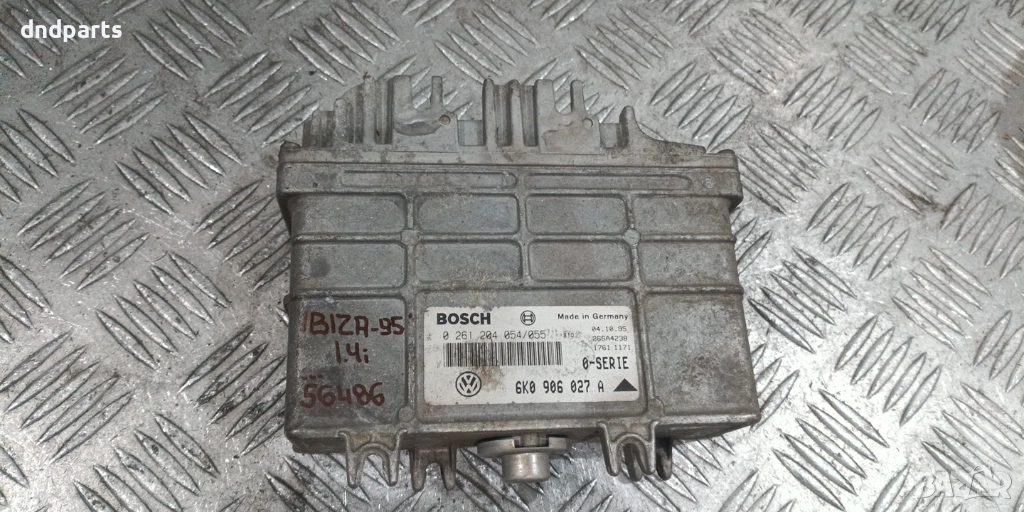 Компютър Seat Ibiza 1.4i 1995г. 0261204054 6K0906027A , снимка 1