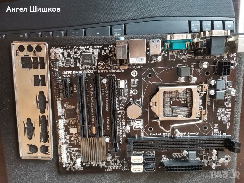 Дънна платка H81 Gigabyte GA-H81M-S2PV Socket 1150, снимка 1