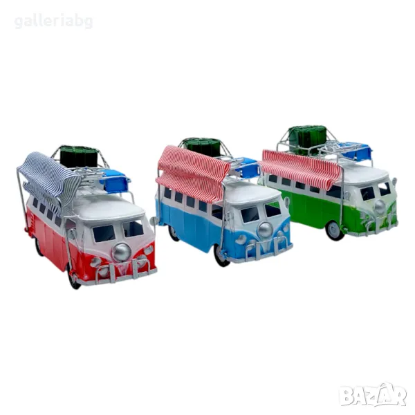 Метални винтидж ванонове VW Bus T1, снимка 1