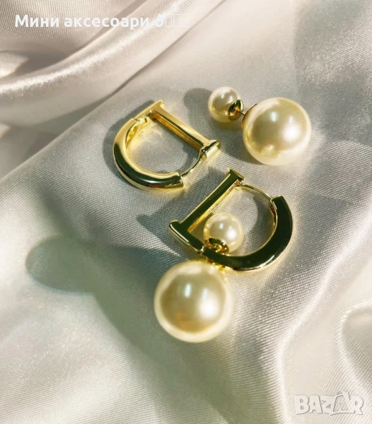 Обеци Dior, снимка 1