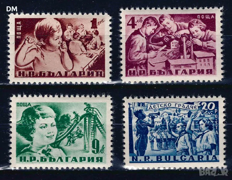 България 1951 - ден на детето MNH, снимка 1