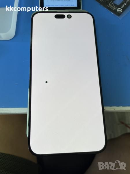 LCD Дисплей за iPhone 14 Pro Max 6.7 + Тъч скрийн / Черен / ДЕФЕКТ 1 Баркод : 483597, снимка 1