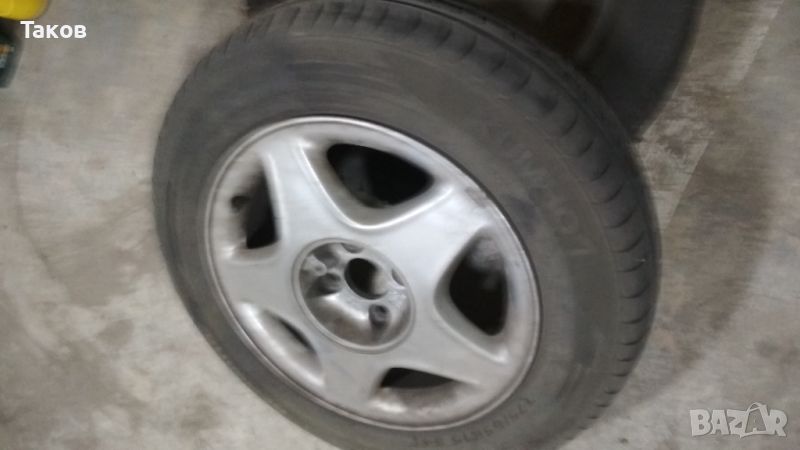 алуминиви джанти с гуми, снимка 1
