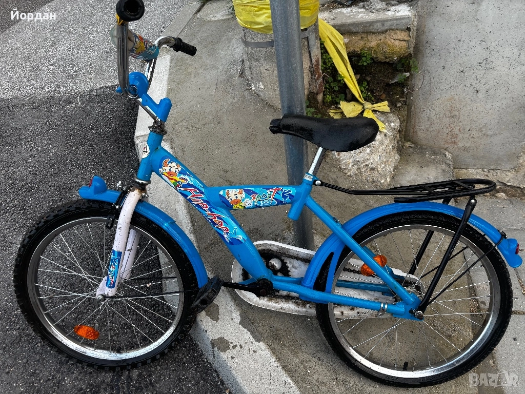 Синьо детско колело Hip-Hop 20", снимка 1