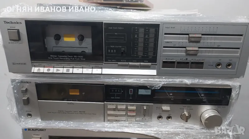 TECHNICS RS-D400 DECK CASSETTE HI-FI ( 1981 )Отличен, снимка 1