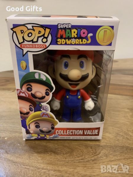 Funko Pop фигурка Super Mario Супер Марио Син/Червен, снимка 1