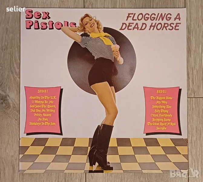 Sex Pistols ‎– Flogging A Dead Horse Холандско издание На плочата пише ,че е 1979г,но в discogs не д, снимка 1