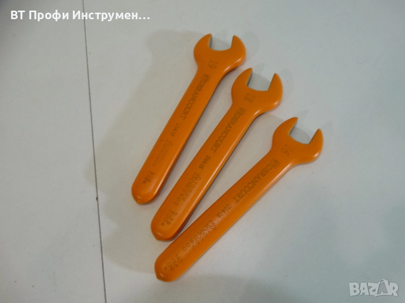 Изолирани гаечни ключове Derancourt - 16 / 18 / 19, снимка 1