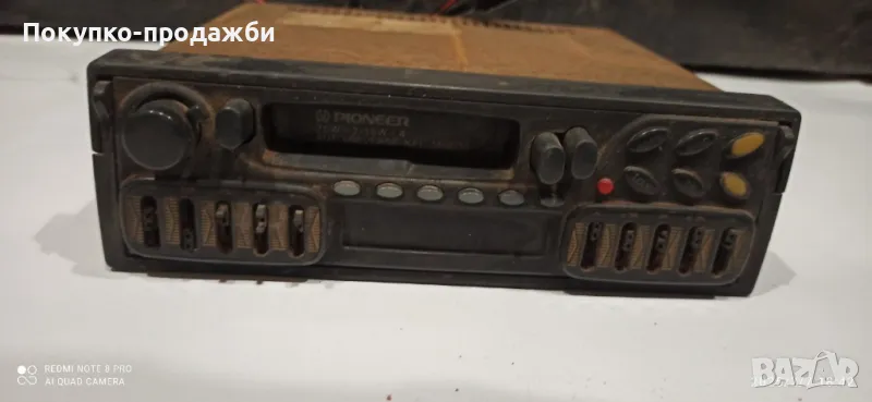 авто касетофон pioneer retro ретро, снимка 1