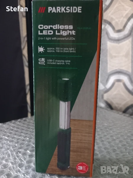 Акумулаторен LED фенер PARKSIDE, снимка 1