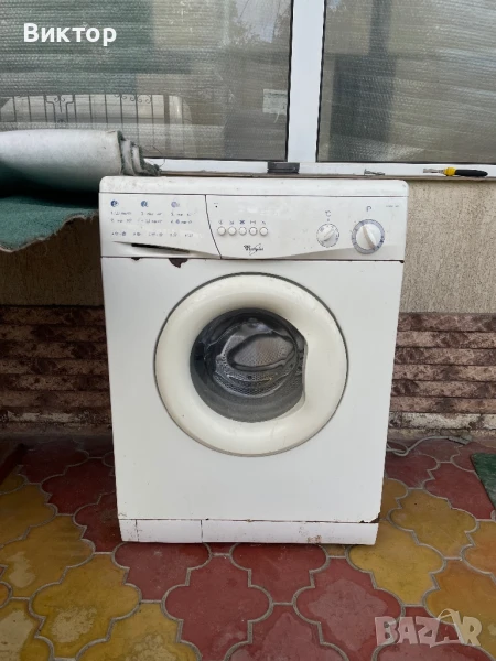 Перална Whirlpool Бяла, снимка 1