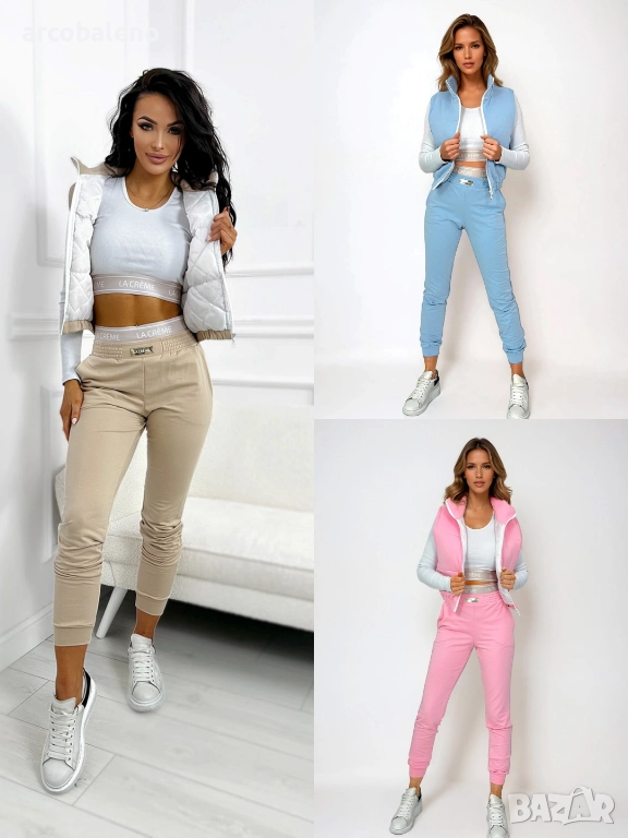 Дамски моден комплект от 3 части Aura, 3цвята , снимка 1