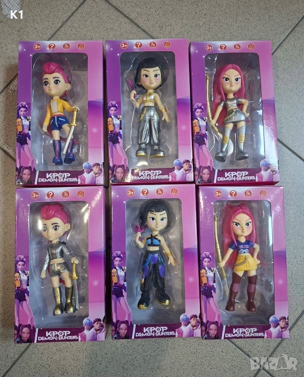 Големи фигурки K-POP Demon Hunters 16см, фигурка Кей Поп Ловци на Демони, снимка 1
