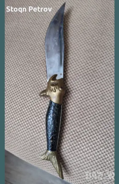 Ретро нож риба, снимка 1