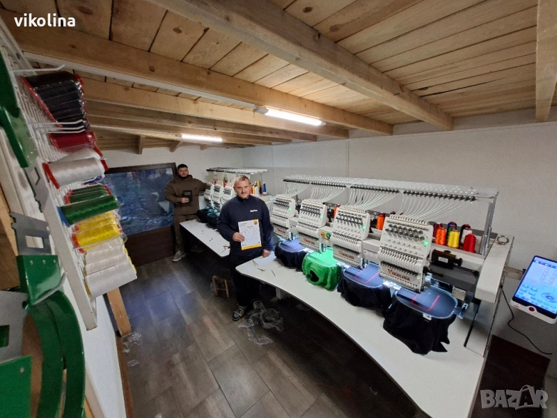 Бродировъчна машина 4 глава Vikolina SMT20540, снимка 1