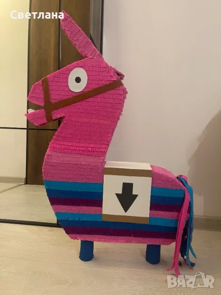 Голяма пинята Fortnite llama , снимка 1