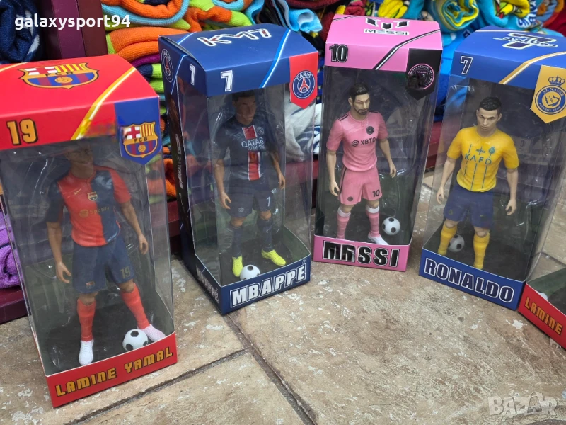 Футболни фигурки Роналдо Ямал Меси Мбапе, супер подарък Ronaldo Yamal, снимка 1