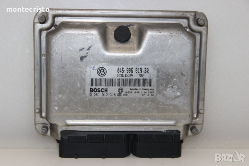 Моторен компютър ECU Seat Ibiza III / 045 906 019 BR / 045906019BR / 0 281 012 318 / 0281012318, снимка 1