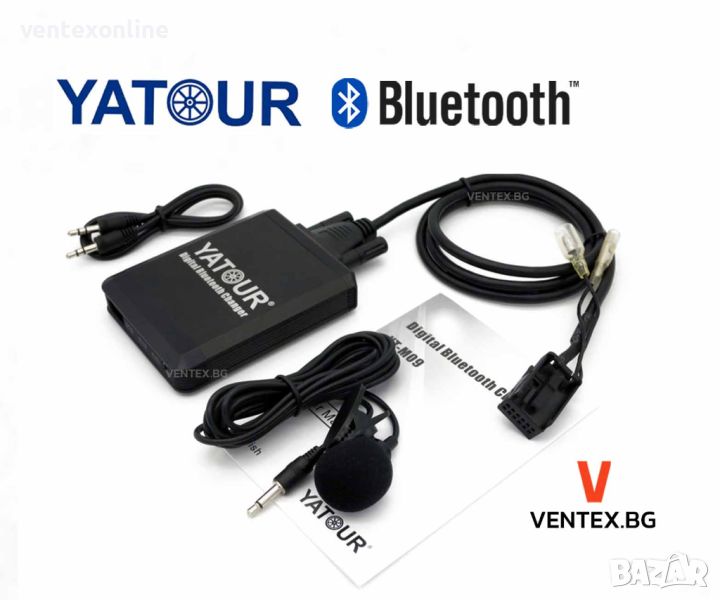  YATOUR M09 Bluetooth USB AUX интерфейс за Peugeot 307 308, 207 407 RD4 БЕЗПЛАТНА ДОСТАВКА, снимка 1