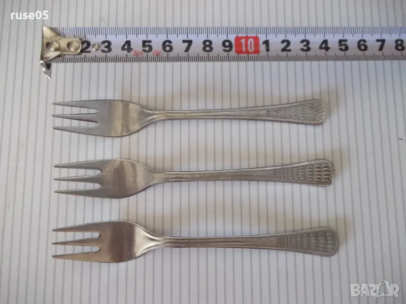 Лот от 3 бр. вилици "Перла", снимка 1