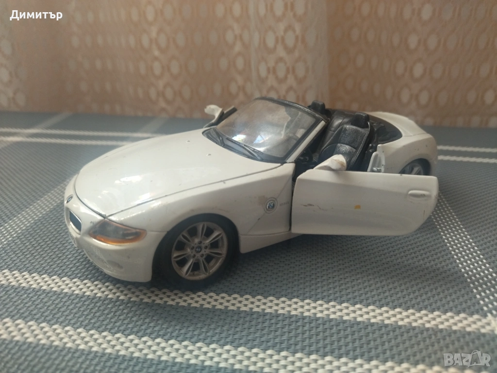 Метална количка BMW Z4 (1/24) !!!, снимка 1