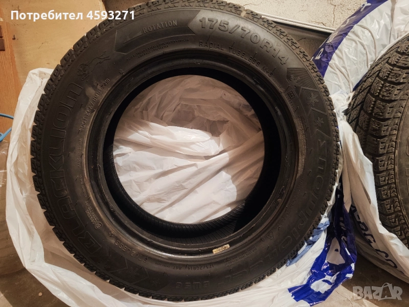 Зимни гуми 175/70 R14, снимка 1