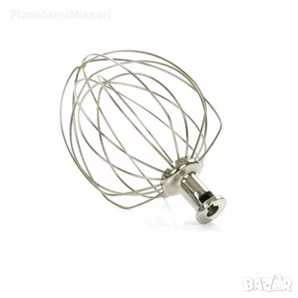 Приставка за разбиване на яйца за планетарен миксер 7 литра – неръждаема стомана, снимка 1