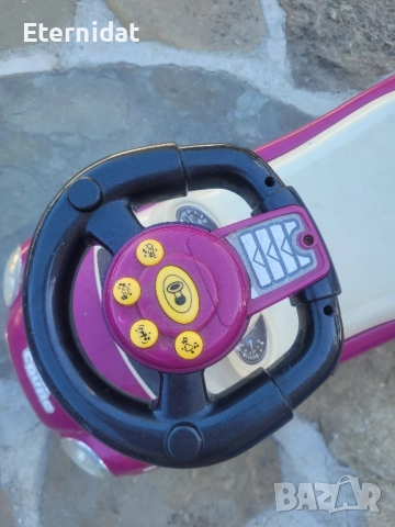 Детска кола за бутане с родителски контрол и музика , снимка 4 - Детски колички - 51806295