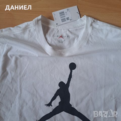 Оригинална мъжка тениска Jordan размер 2 XL, снимка 2 - Тениски - 45254120