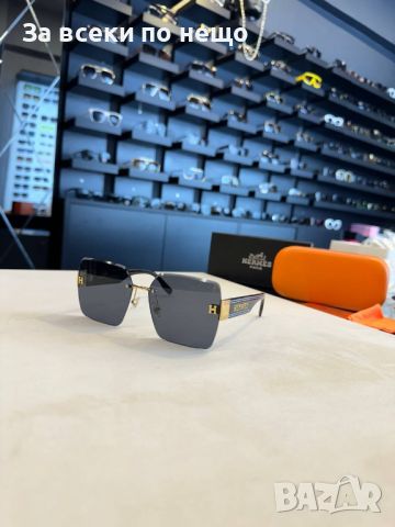 Слънчеви очила с UV400 защита с черен обикновен калъф Hermes Код D86 - Различни цветове, снимка 9 - Слънчеви и диоптрични очила - 46404705